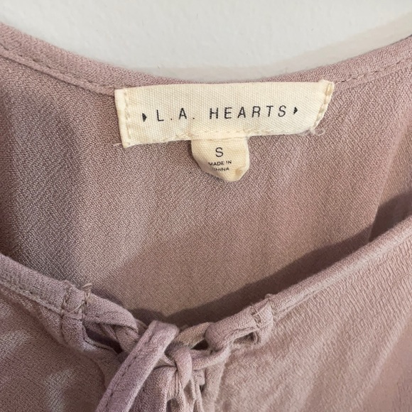 Sweet Light Pink Tank top in Size: SMALL. L.A. <3s - Picture 3 of 4